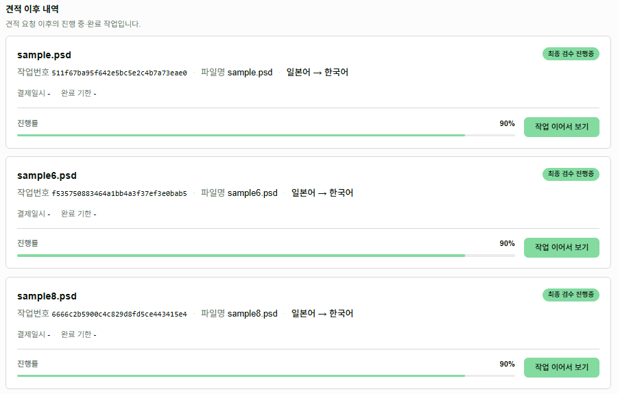 Chamel task list preview